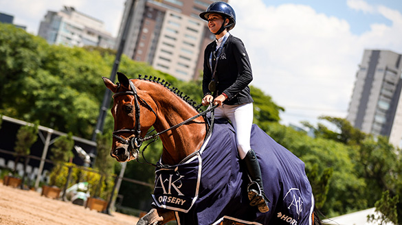 Anna Katharina Brukhnova é a vencedora do CSN FEI Challenge