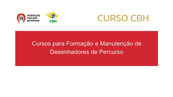 Cursos para formação e manutenção de Desenhador de Percurso