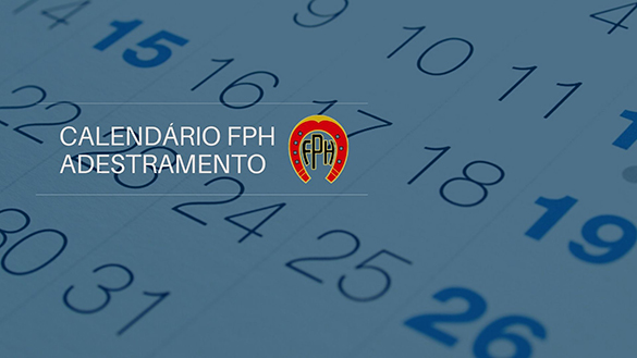 Calendário FPH Adestramento 2022