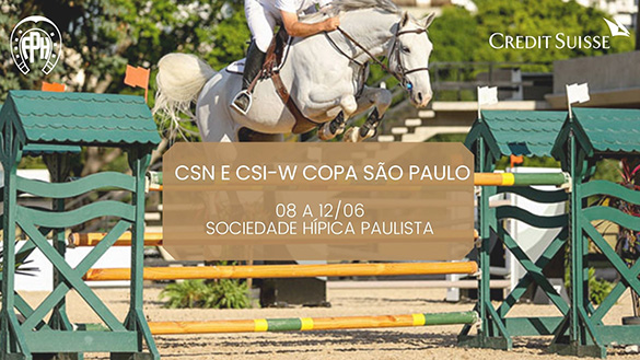 Programa CSN3* e CSI2*-W 51ª Copa São Paulo
