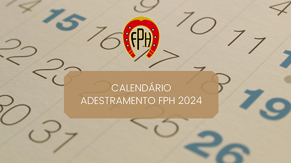Calendário Adestramento FPH 2024