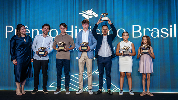 Atletas da FPH no Prêmio Brasil Hipismo 2024