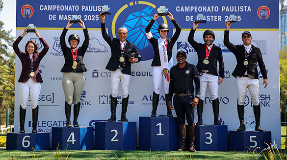 Parabéns aos campeões paulistas Master 2025