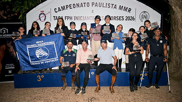 Confira os premiados da 1ª etapa da Taça FPH Iniciante Sasa Horses 2026